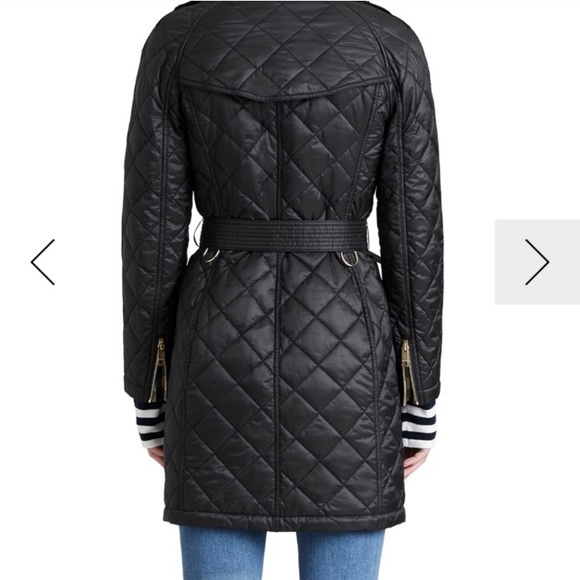 SOLD...Burberry Baughton Quilted Coat - Picture 6 of 8
